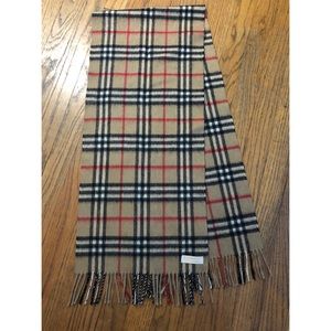 Vintage Burberry Cashmere scarf! Beautiful!